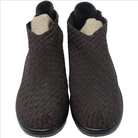 CORKYS Hot Women's Brown Featherlite Woven Pumps 3" Heel Women's Size 9 NWOT - Picture 3 of 8